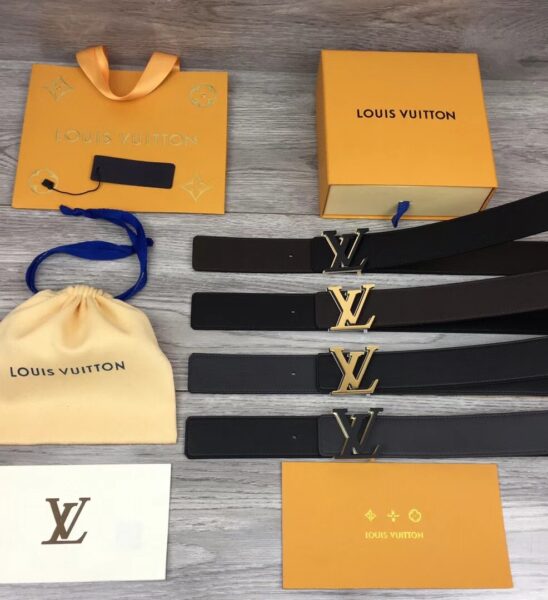 Thắt lưng Louis Vuitton Like Au da trơn khóa kép TLV25