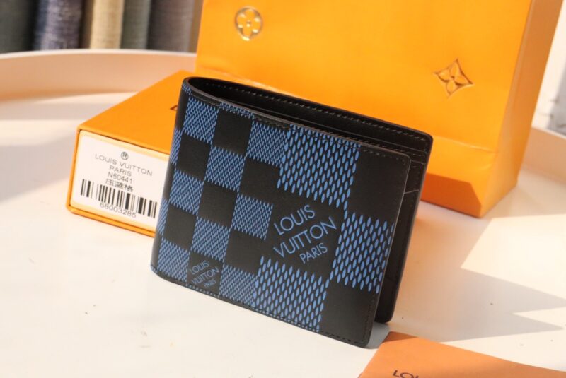 Ví Louis Vuitton Multiple Wallet Navy Blue Vlv05 Siêu Cấp Like Auth 99% -  Duong Store ™