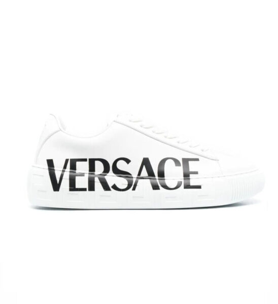 Giày Versace Greca Logo Trainers in White GVS03