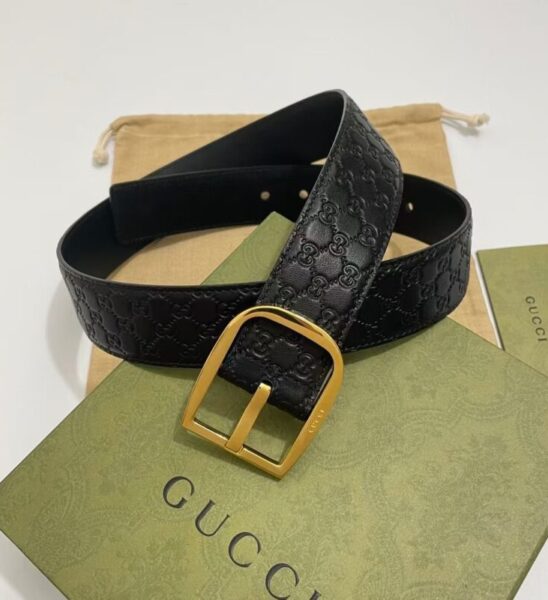 Thắt lưng Gucci siêu cấp GG Guccissima In Gold TLG08