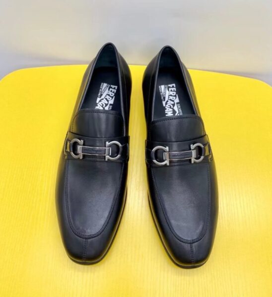 Giày lười Salvatore Ferragamo Slip on Leather Loafers GSF06