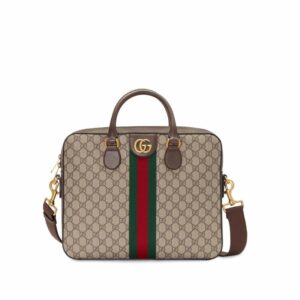 Túi Xách Gucci Ophidia GG Briefcase Màu Xám TXG01