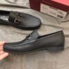 Giày lười Salvatore Ferragamo Calfskin Loafers màu đen GLLV12