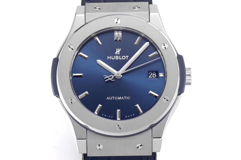 Đồng hồ Hublot Like Au Classic Fusion màu xanh HB05