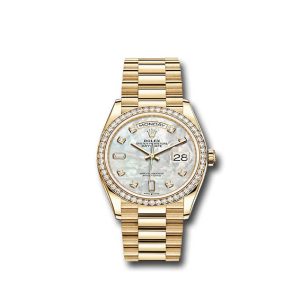 Đồng hồ Rolex Day Date replica màu vàng DHR04