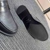Giày lười Louis Vuitton siêu cấp đế cao hoa chìm NBA đen GLLV46